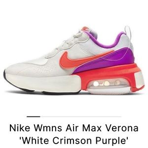 Nike Air Max Verona- White Crimson Purple